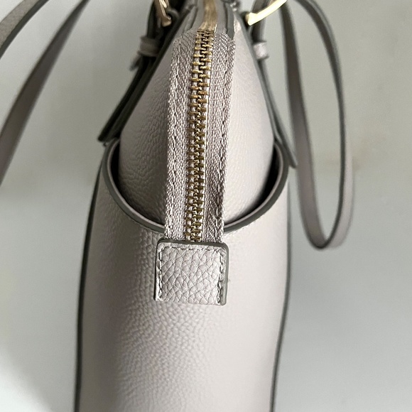 ***  Big Structured Shoulder Satchel Handbag Grey Colour *** - Picture 8 of 10